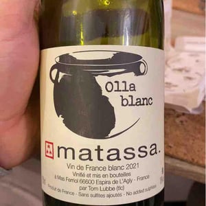 Domaine Matassa - Tom Lubbe - Olla Blanc