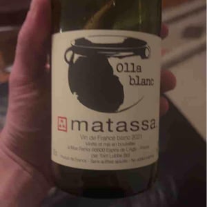 Domaine Matassa - Tom Lubbe - Olla Blanc