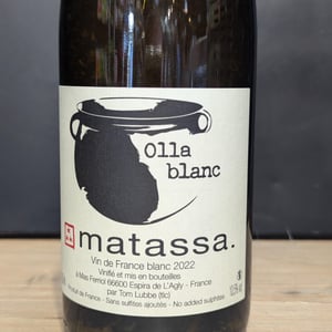 Olla Blanc - Domaine Matassa - Tom Lubbe 