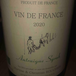 ANTRAIGUE SYRAH - Domaine Rouchier - martine-christian-rouchier -2021