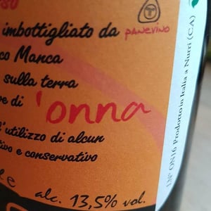 Onna Rosso - Panevino - Gianfranco Manca 