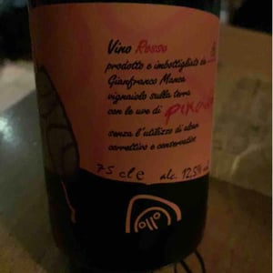 Onna Rosso - Panevino - Gianfranco Manca 