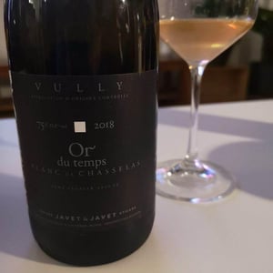 Or du Temps - Chasselas orange Nature - Javet & Javet - Etienne Javet 
