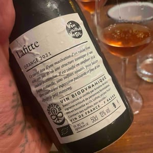 Orange - Château Lafitte - Antoine & Caroline Arraou 