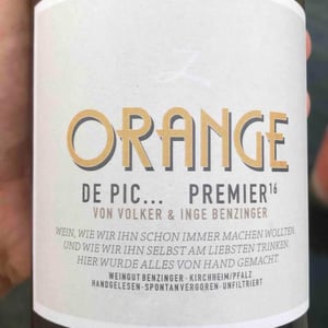 Orange de Cuvée Blanc - Weingut Benzinger - volker-inge-benzinger