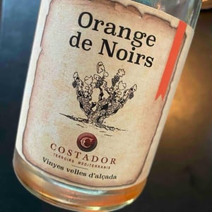 Orange de Noirs - Costador Terroirs Mediterranis - Joan Franquet 