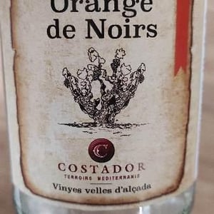 Orange de Noirs - Costador Terroirs Mediterranis - Joan Franquet 