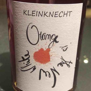 Orange is the New White - Maceration - Domaine Kleinknecht - andre-kleinknecht