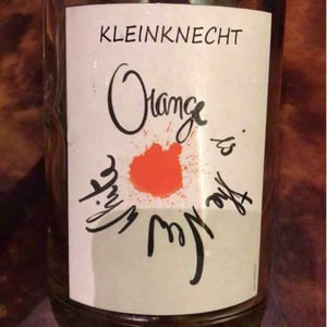 Domaine Kleinknecht - André Kleinknecht - Orange is the New White - Maceration