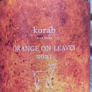 Orange On Leaves Pet Nat - Vinařství Petr Koráb - Petr Koráb -2021
