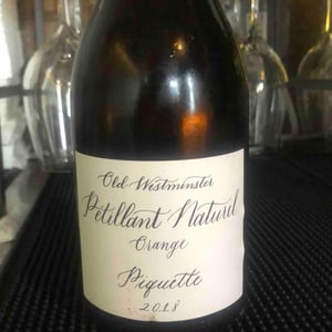 Orange Piquette - Old Westminster Winery - Drew Baker 