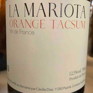 Orange Tacsum - La Mariota - cecilia-diaz-guillermo-campos-baeza