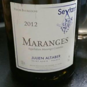 Maranges - Sextant - Julien Altaber & Carole Schwab 