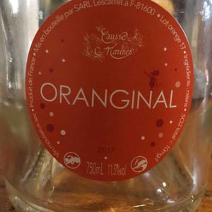 Oranginal - Causse Marines - Patrice Lescarret & Virginie Maignien 