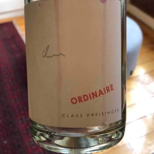 ORDINAIRE - Weingut Claus Preisinger - Claus Preisinger 