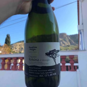 Organic Retsina - Georgas Family - dimitris-georgas