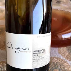 J.M. Dreyer - Jean-Marc Dreyer - Origin Auxerrois Macération