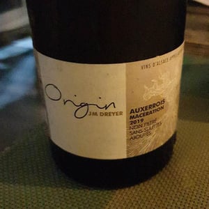 Origin Auxerrois Macération - J.M. Dreyer - Jean-Marc Dreyer 