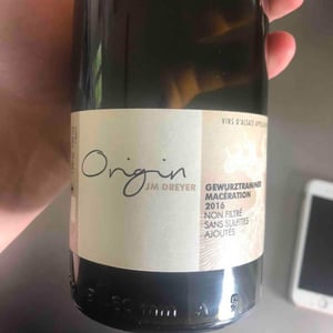 J.M. Dreyer - Jean-Marc Dreyer - Origin Gewürztraminer Macération