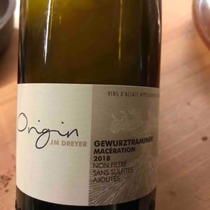 J.M. Dreyer - Jean-Marc Dreyer - Origin Gewürztraminer Macération
