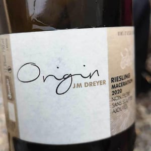 J.M. Dreyer - Jean-Marc Dreyer - Origin Riesling Macération