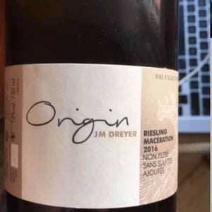 Origin Riesling Macération - J.M. Dreyer - Jean-Marc Dreyer 