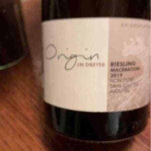 J.M. Dreyer - Jean-Marc Dreyer - Origin Riesling Macération