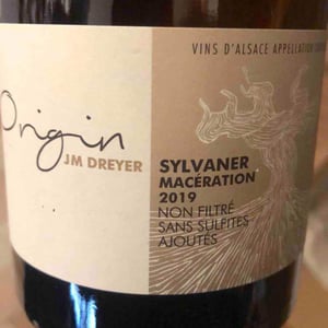 Origin Sylvaner Macération - J.M. Dreyer - jean-marc-dreyer