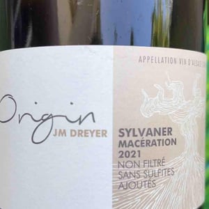 Origin Sylvaner Macération - J.M. Dreyer - Jean-Marc Dreyer 