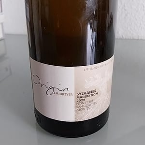 Origin Sylvaner Macération - J.M. Dreyer - Jean-Marc Dreyer 