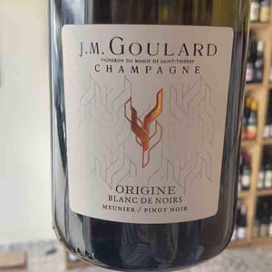 Origine - Champagne Goulard - Jean Marie Goulard -2021