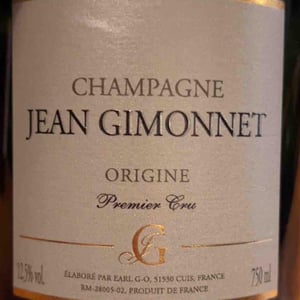 Origine Premier Cru - Jean Gimonnet - Jean Gimonnet -2012