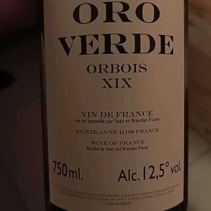 Oro Verde - Domaine Le Clocher - Les Vins de Sainte Anne - Brendan & Sean Tracey 