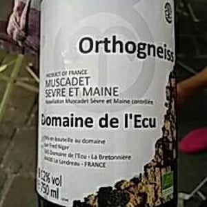 Orthogneiss - Domaine de L'Ecu - Claire & Fred NIGER 