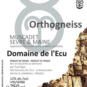 Orthogneiss - Domaine de L'Ecu - claire-fred-niger