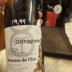 Domaine de L'Ecu - Claire & Fred NIGER - Orthogneiss