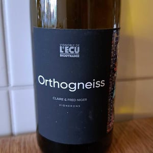 Orthogneiss (New Label 2022) - Domaine de L'Ecu - Claire & Fred NIGER 