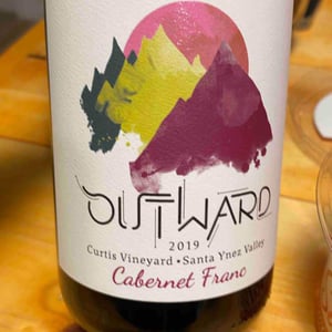 Curtis Vineyard Cabernet Franc - Outward Wines - Natalie Siddique & Ryan Pace 