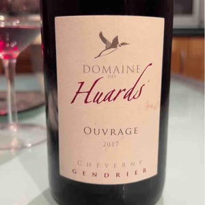 Ouvrage - Domaine des Huards - Jocelyne & Michel Gendrier -2015