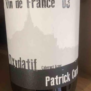 Oxydatif - Domaine Corbineau - Patrick Corbineau -2003