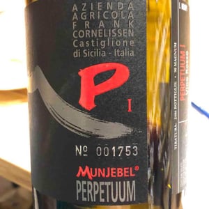 MunJebel Rosso P (cuvée Perpetuum) - Azienda Agricola Frank Cornelissen - Frank Cornelissen 