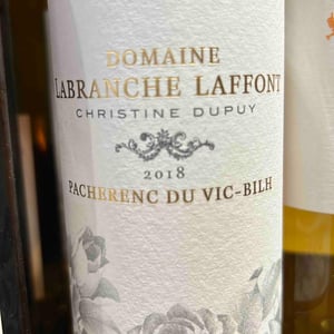 Pacherenc Du Vic Bihl Moelleux - Domaine Labranche Laffont - Christine Dupuy 