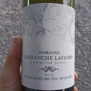 Pacherenc du vic - Bilh sec - Domaine Labranche Laffont - christine-dupuy -2021