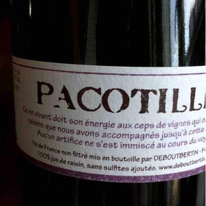 Pacotille - Domaine Deboutbertin - Stéphanie & Vincent Deboutbertin 