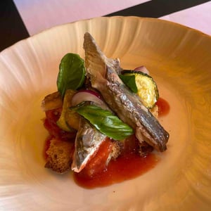 Palamita Marinata Con Panzanella - Don Diego Ristorante - 662134
