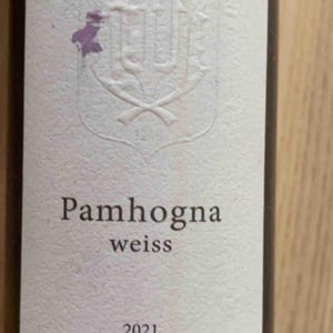 Pamhogna weiss 2021 - Andert Wein - Michael & Erich Andert -2021