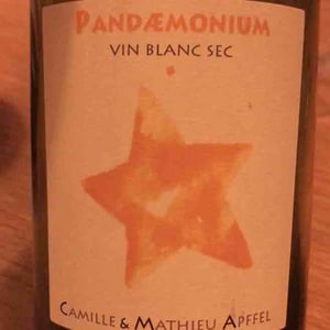 Pandæmonium Blanc (new label) - Domaine Mathieu Apffel - Camille & Mathieu Apffel -2019