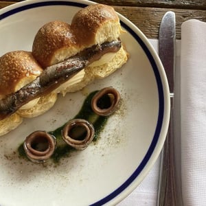 Pane,Burro, Acciughe - Bottiglieria Salefino - 606339