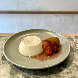 Panna Cotta, Baked Figs And Vinegar From Muscat And Macabeu - ita Madrid - 801607