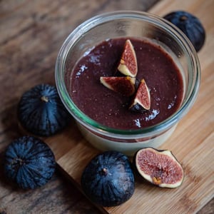 Pannacotta aux figues - L’Un des Sens